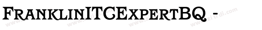 FranklinITCExpertBQ 字体转换